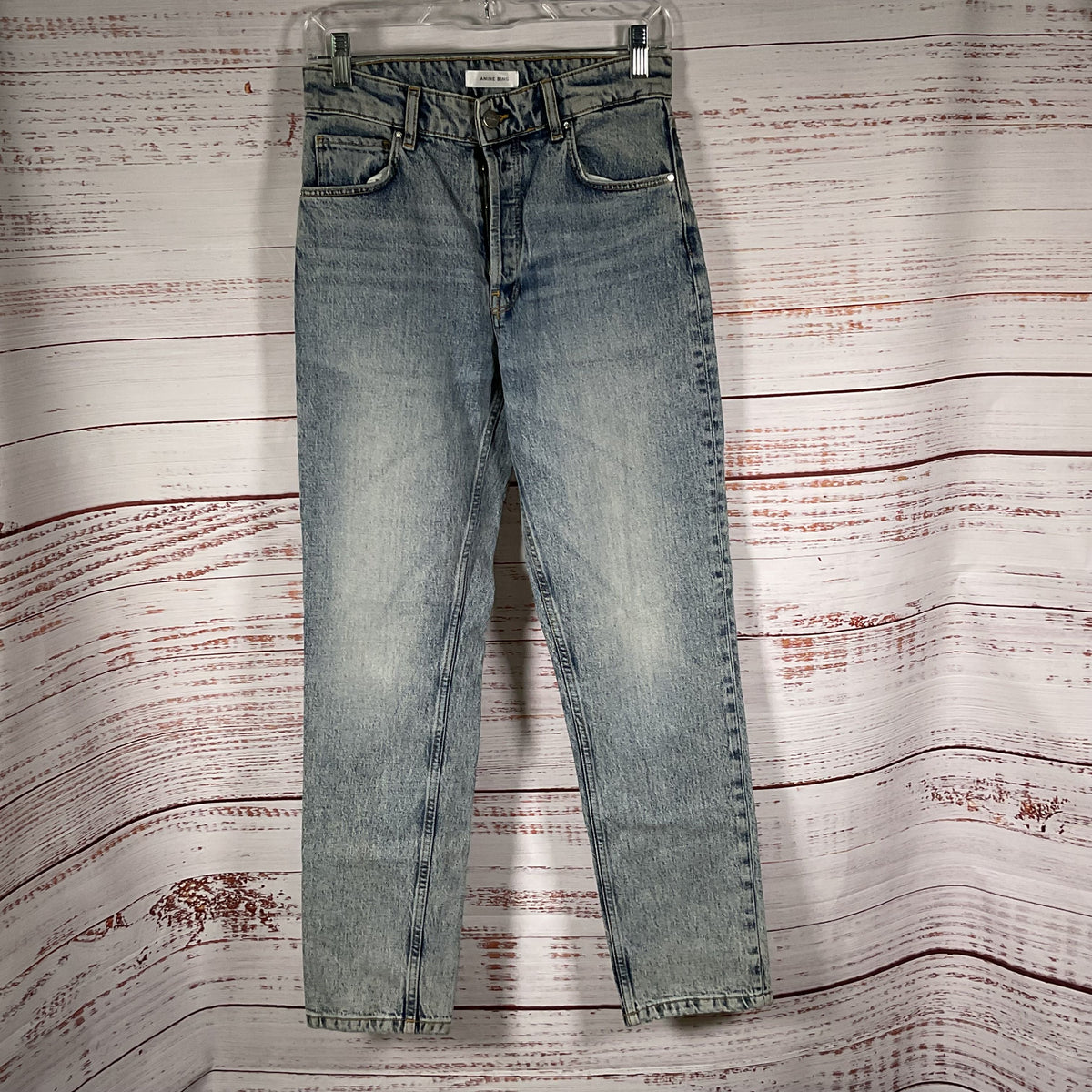 NWD ANINE Betty Women's Button Up Washed High Rise Slim Jeans- SZ 26