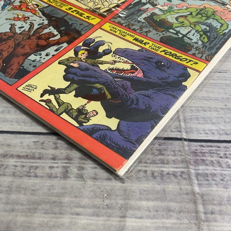 Vintage Dc Special No. 19&21 War Against The Giants/monsters Ungraded Comics