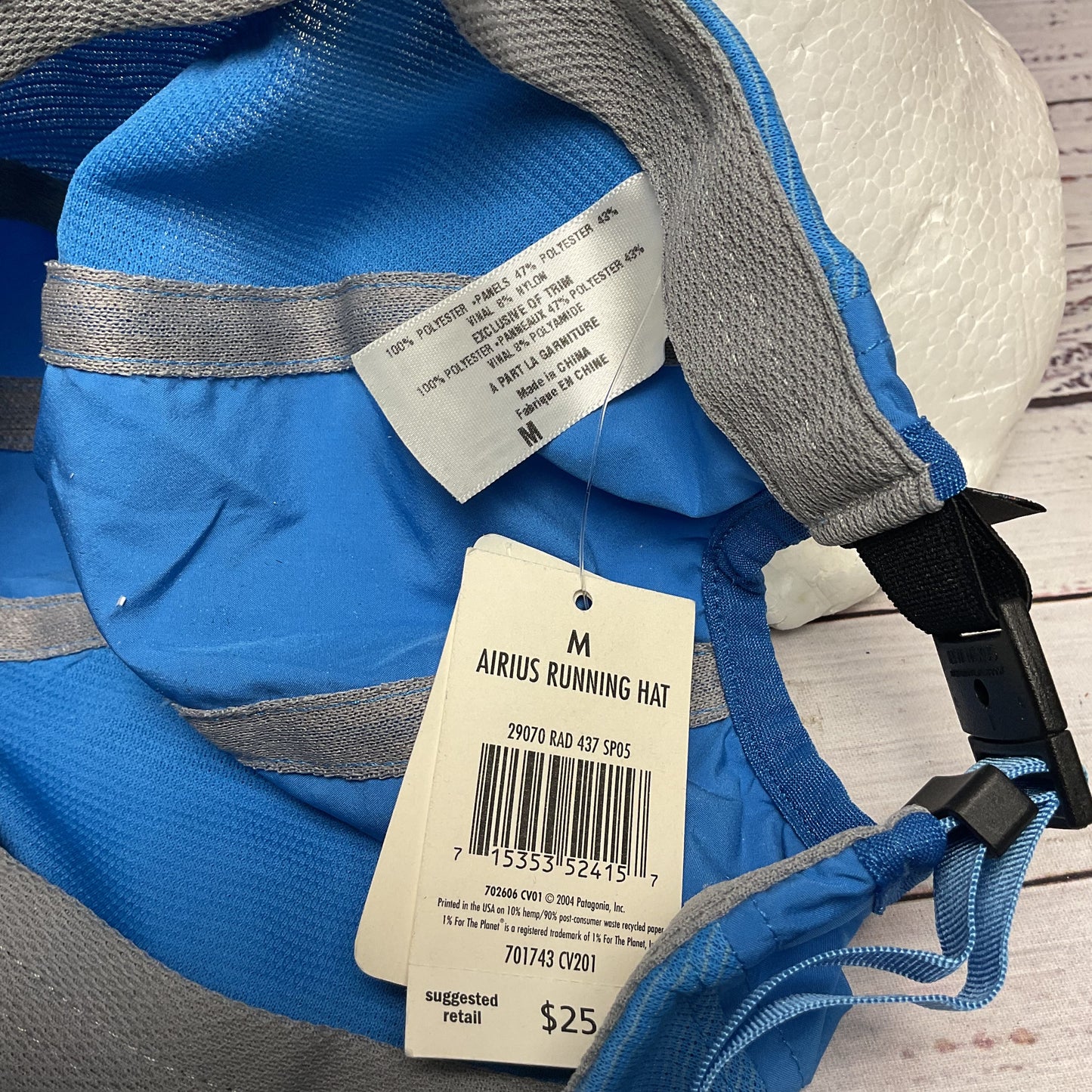 Patagonia Patagonia Airius Running Duckbill Mesh Blue Hat - Size M