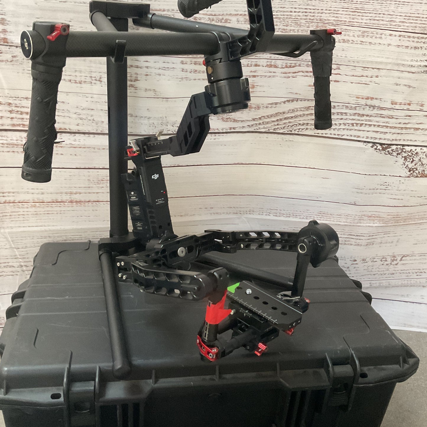 DJI Ronin Ronin-M 3 Axis Handheld Gimbal Stabilizer Kit Hard Case Parts Repair