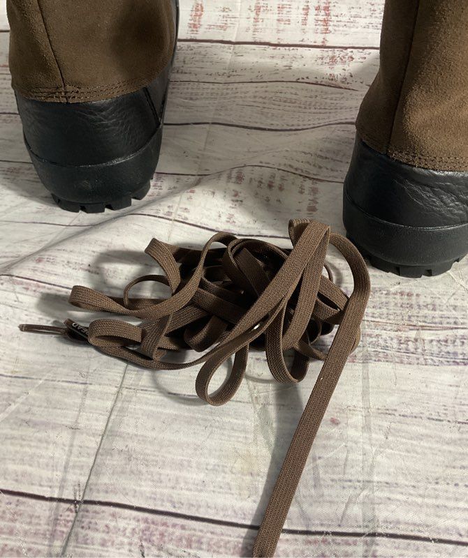 Otz Shoes Conody Brown Suede Duck Boots Waterproof Size 5.5W/ 4.5M US