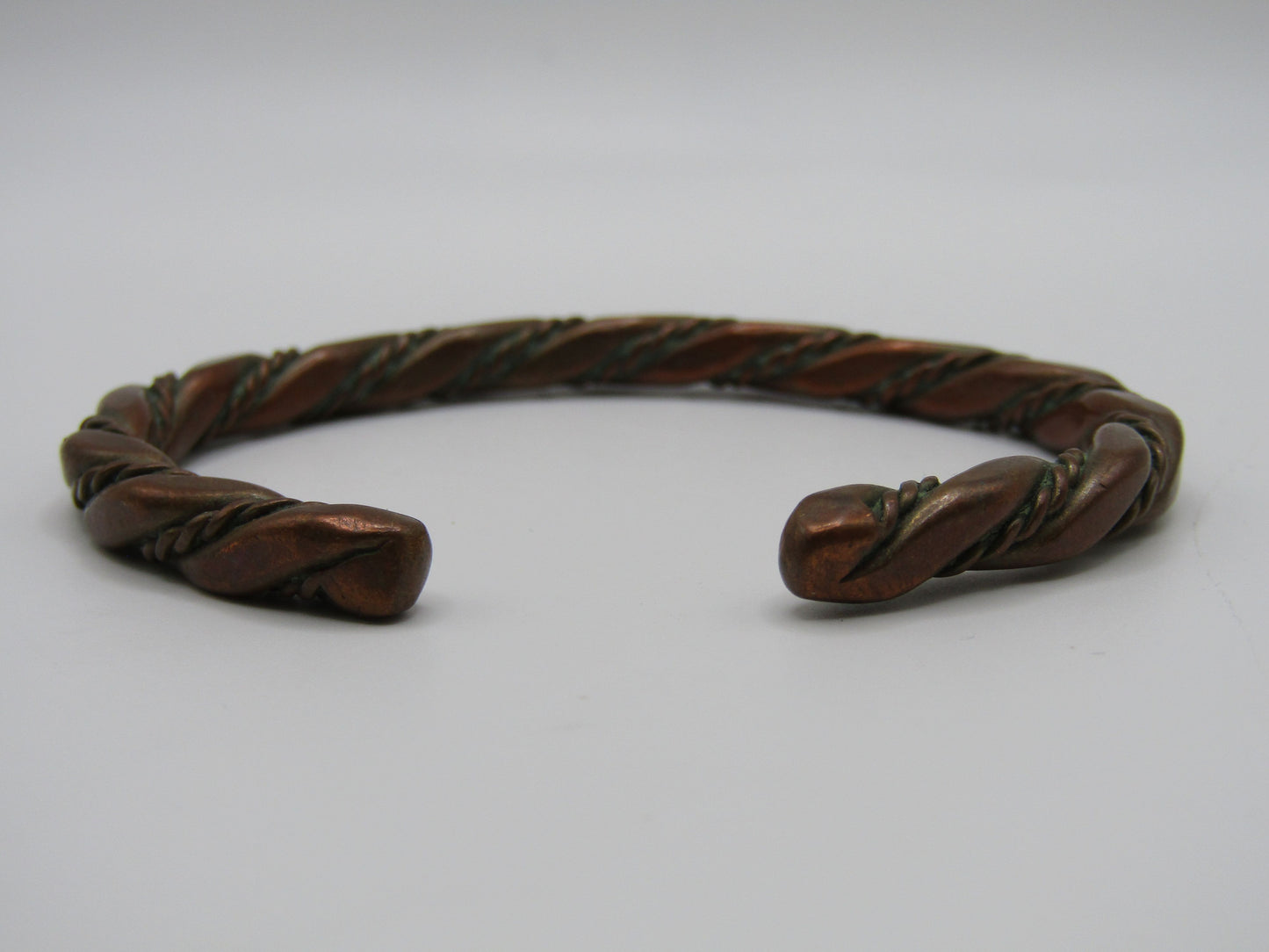 Set of 2 Copper Cuff Bracelet