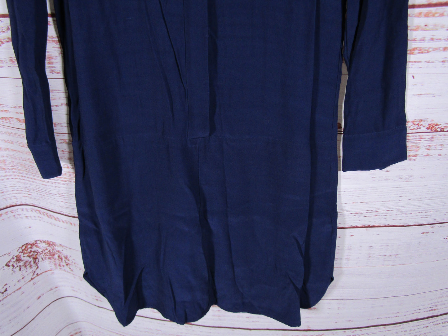 Madewell Women's Blue Cargo Tunic Shirt Dress Size S