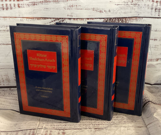 Metsudah Kitzur Shulchan Aruch 3 Volume Pocket Edition Set Rabbi Avraham Davis