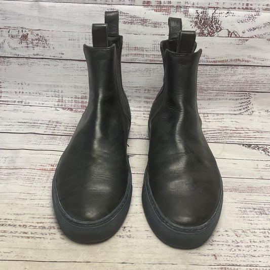 Uri Minkoff Black Leather Chelsea Boot Men Size 11