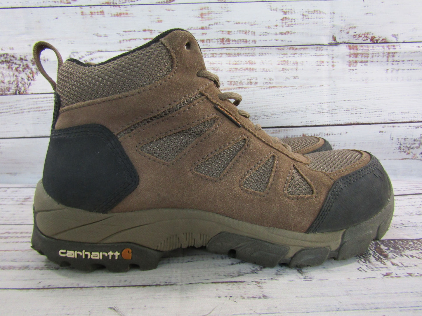Carhartt Women's Brown Lightweight Work Hiker Boots Size 9 CWH4420