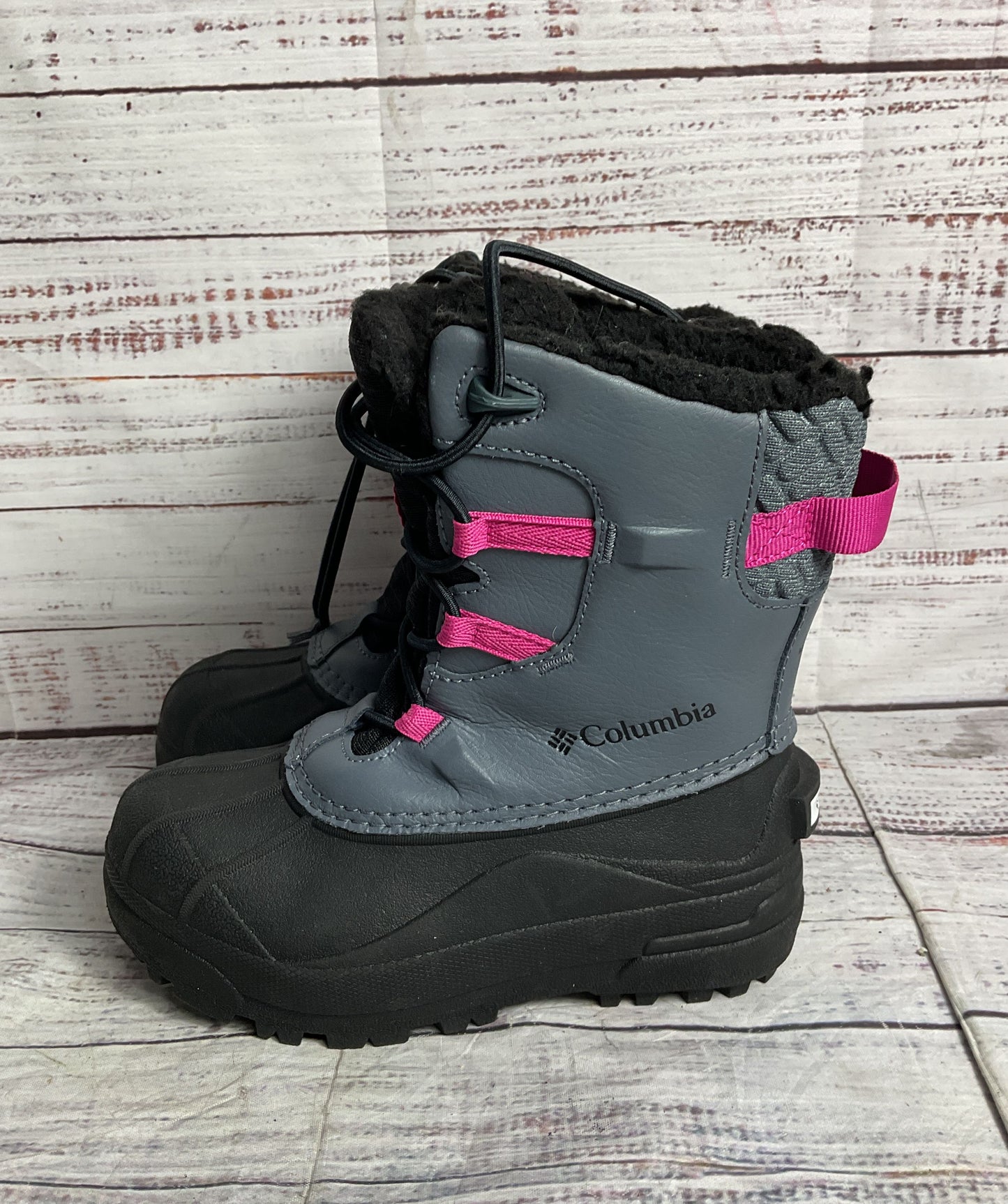 Columbia Bugaboot Celsius Snow Boots Gray Kids 12