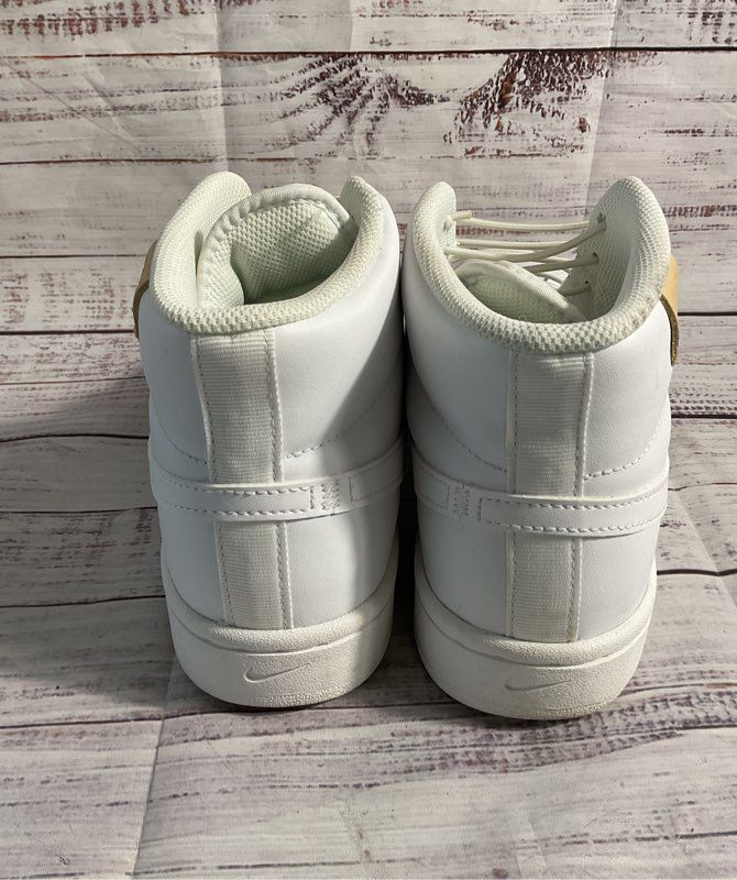 Nike Mid Sneakers Men’s Size 11 White High Top Leather Y2K Classic CT1725-100