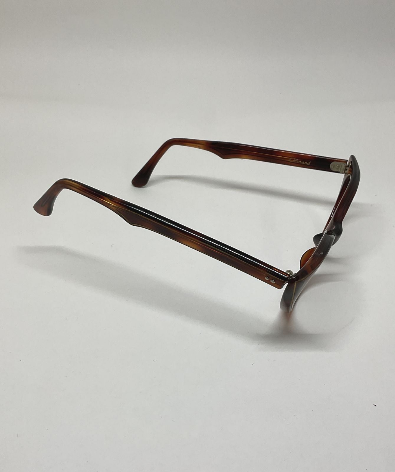 Vintage TWEC France Brown CAT eye Eyeglasses Frames Only