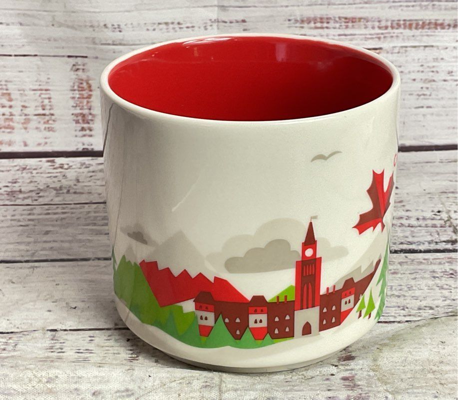 Starbucks You Are Here Canada Niagara Falls Set of 2 Mugs Multicolor