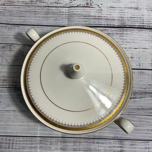 VTG. 1972 Noritake Edinburgh 7146 Japanese Porcelain 9" Lidded Soup Tureen