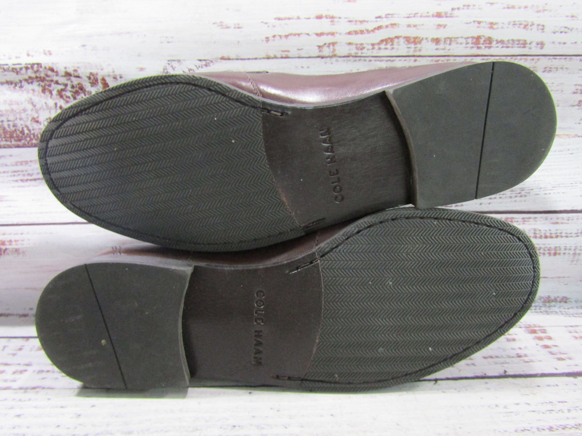 Cole Haan Ascot II Men's Brown Leather Horsebit Loafers Size 8 C02497