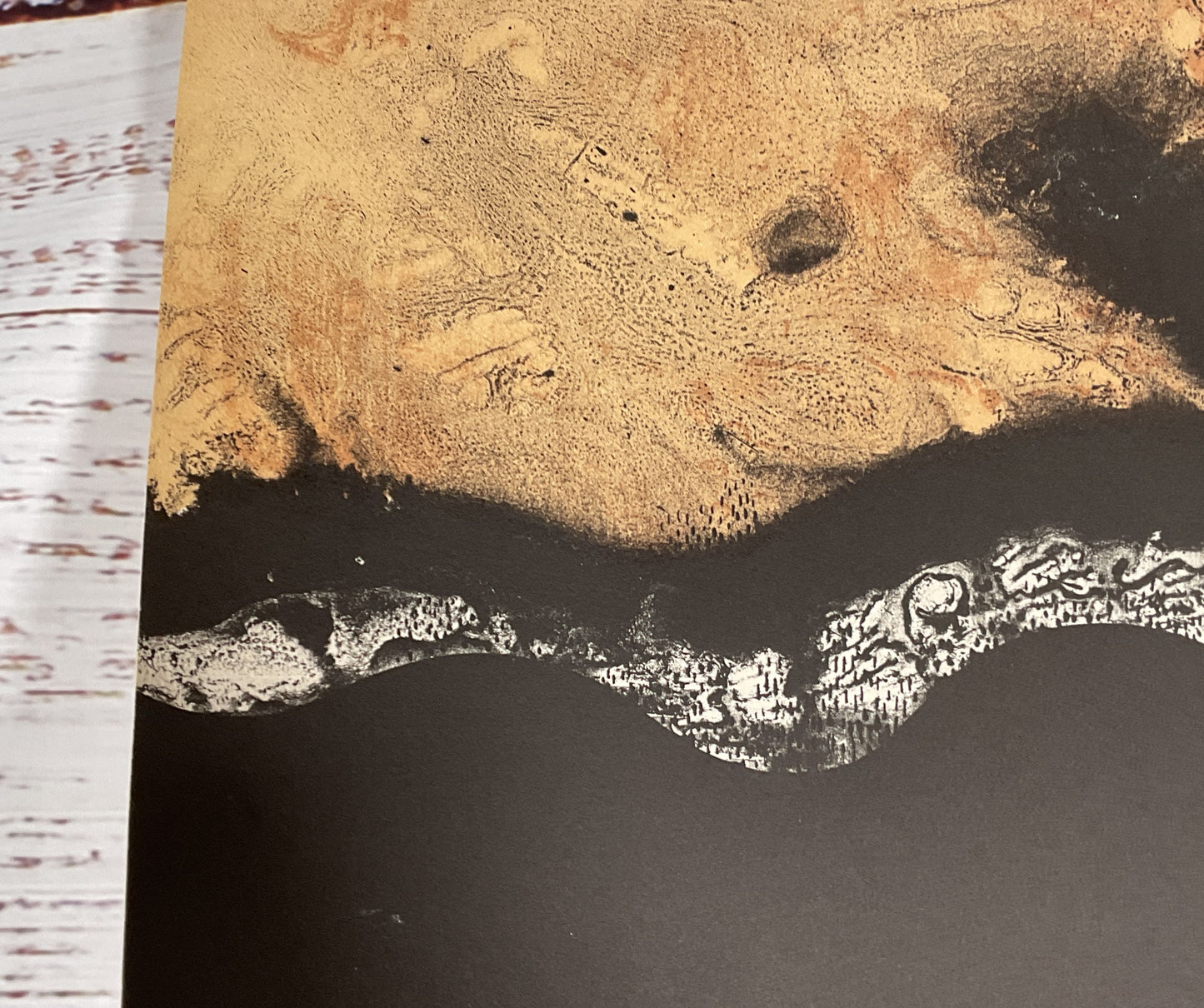 Untitled 1976 Lithograph Print Signed by Josep Guinovart