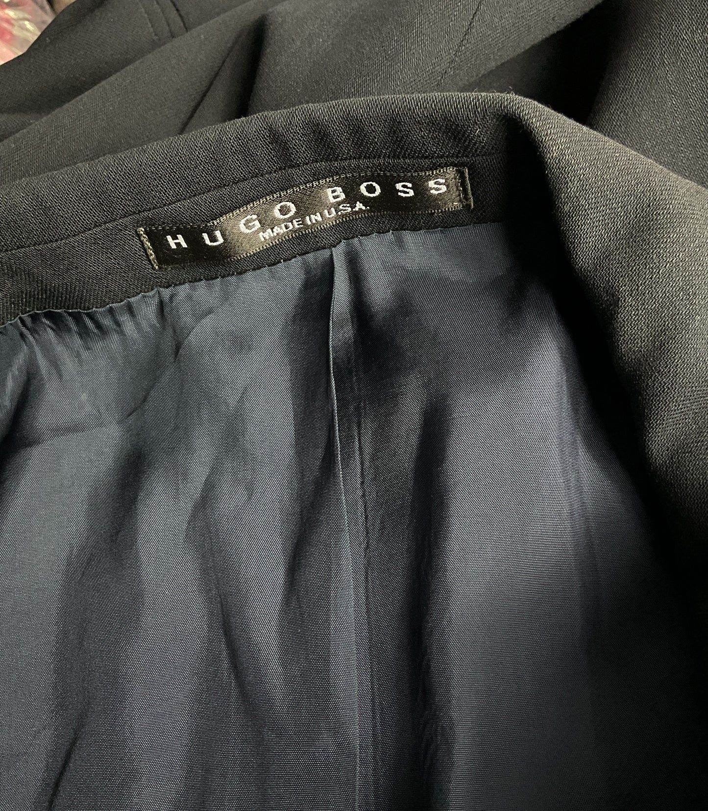 Hugo Boss Einstein Virgin Wool Blazer Navy 42L