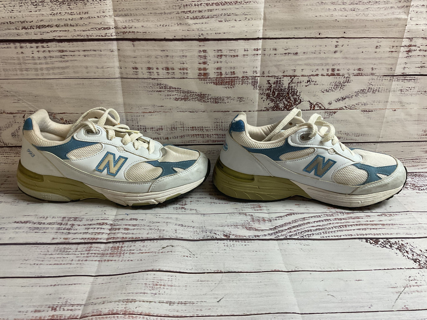 New Balance 993 Heritage Collection White Sneaker Shoes Men 7