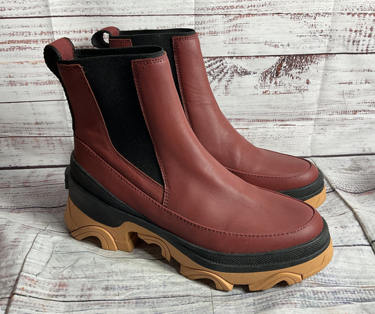 Sorel Rubber Brex Chelsea Rain Boots Spice 8