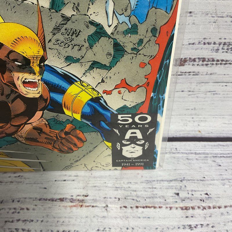 Lot Of 2 Vtg. 1991 X Men 1st Issue Variant Covers Ungraded Marvel Comic Books