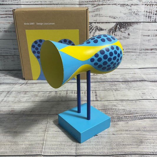 Design House Stockholm Birds 1967 No. 5 Blue/Yellow 7" Figurine Statue