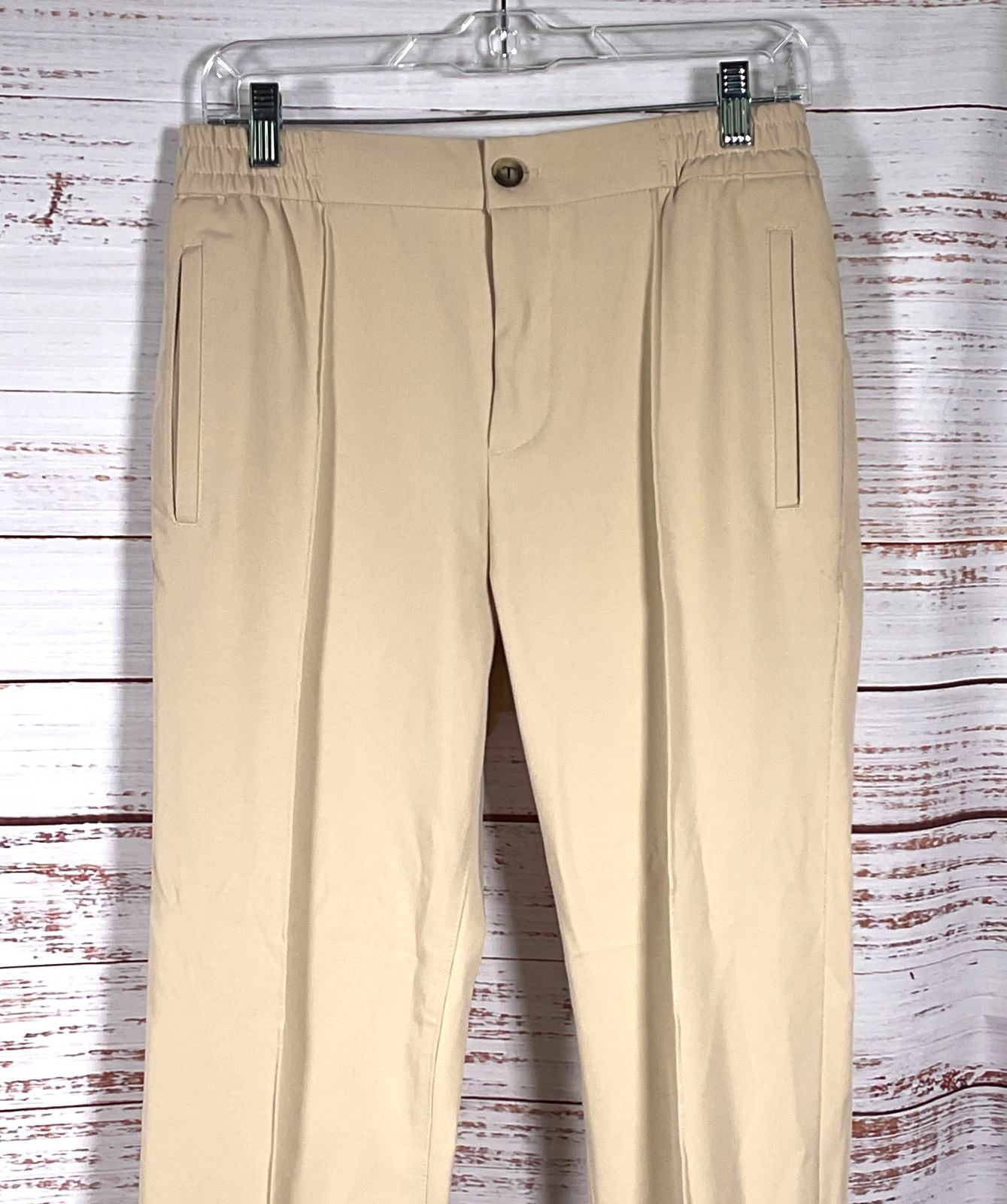 Ted Baker Men's Irvine Slim Fit Trousers Stone 30R