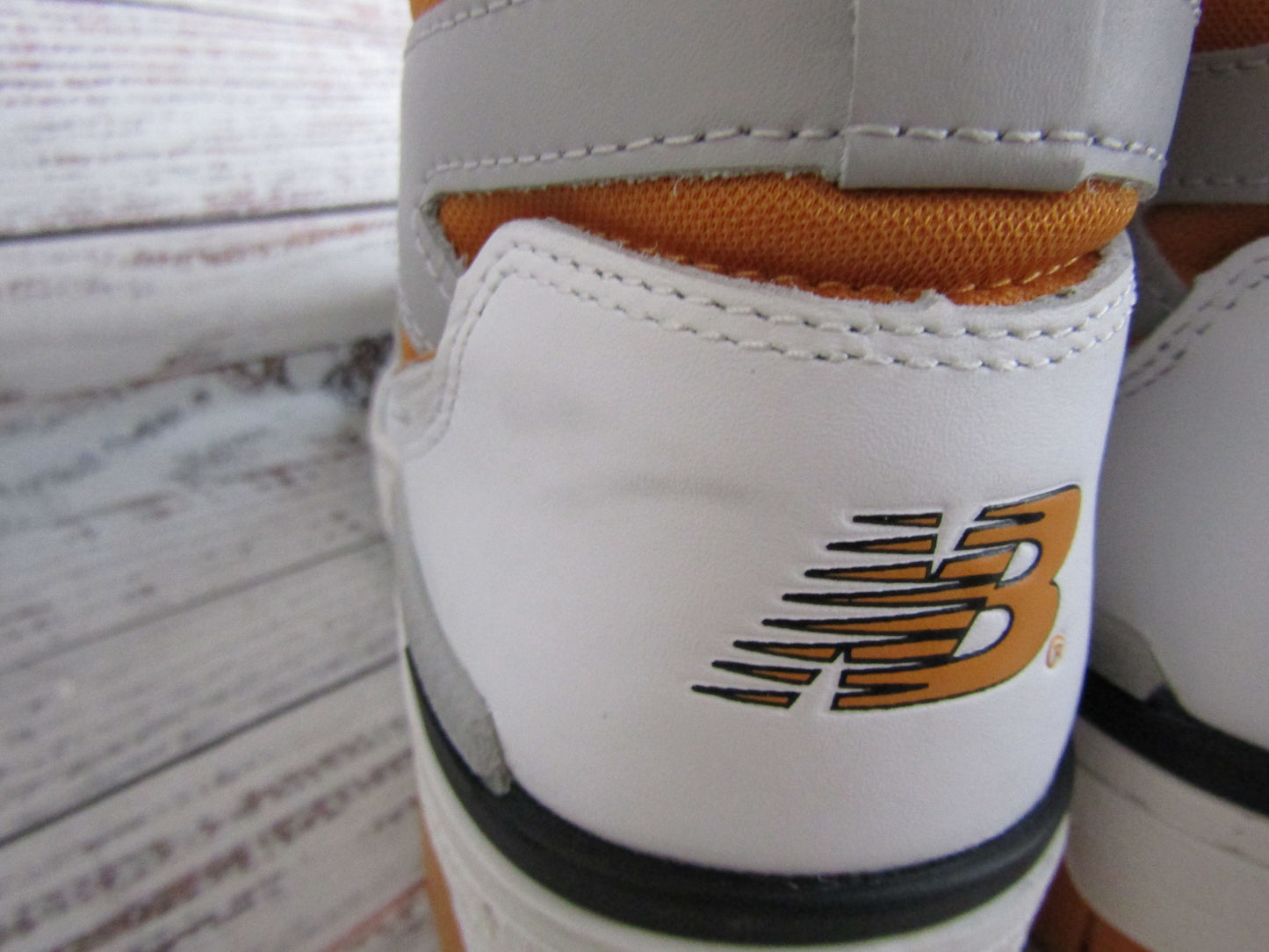 New Balance 650 Men's White Leather High Top Sneakers Size 13 BB650RCL