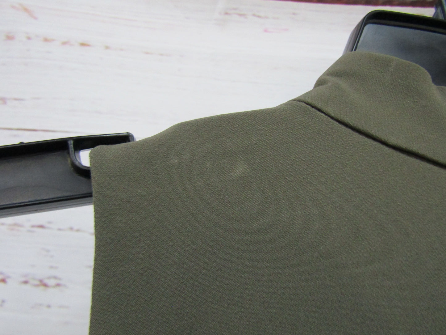 Kay Unger Gabriela Women's Olive Sleeveless Jumpsuit Size 6 5648558