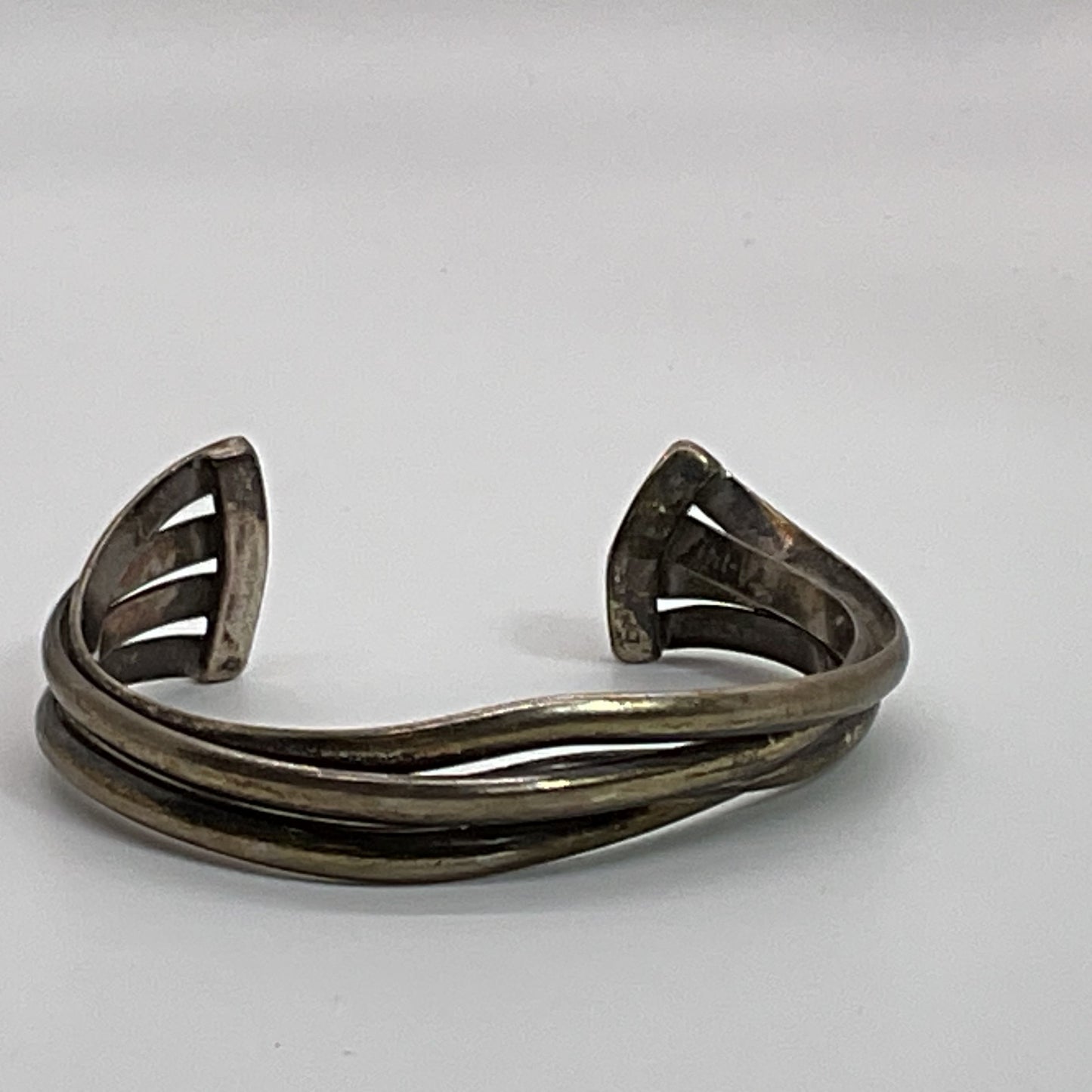 TAXCO Mexico Sterling Silver Cuff 5.75" racelet- 32.64g