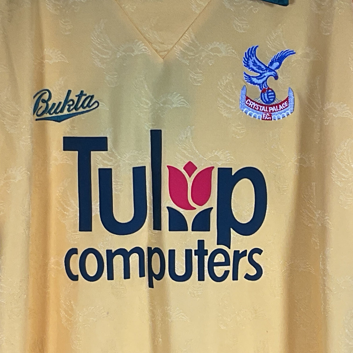 NWT BUKTA Crystal Palace 1991-1992 Away Soccer Football Jersey Shirt- SZ L