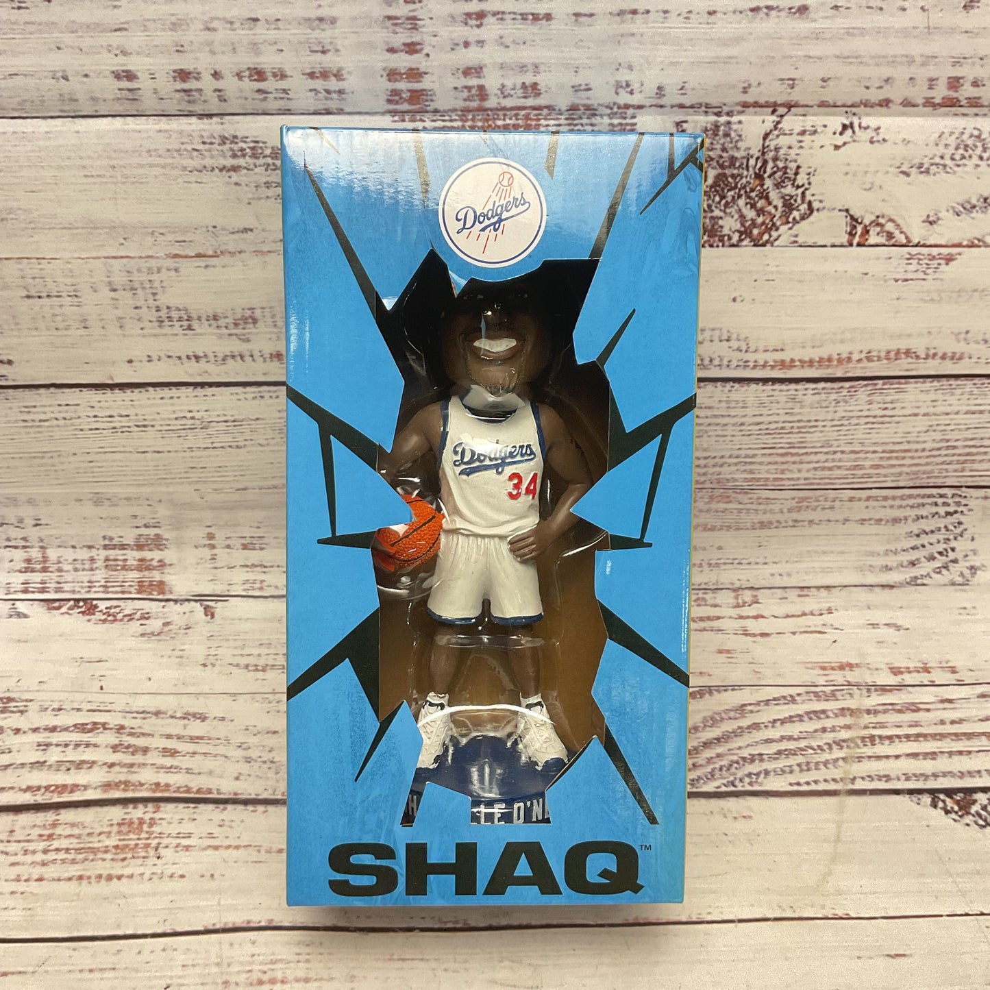Shaquille O'neal Shaq #34 Dodgers Limited Edition Bobblehead 6/20/2026 1/2