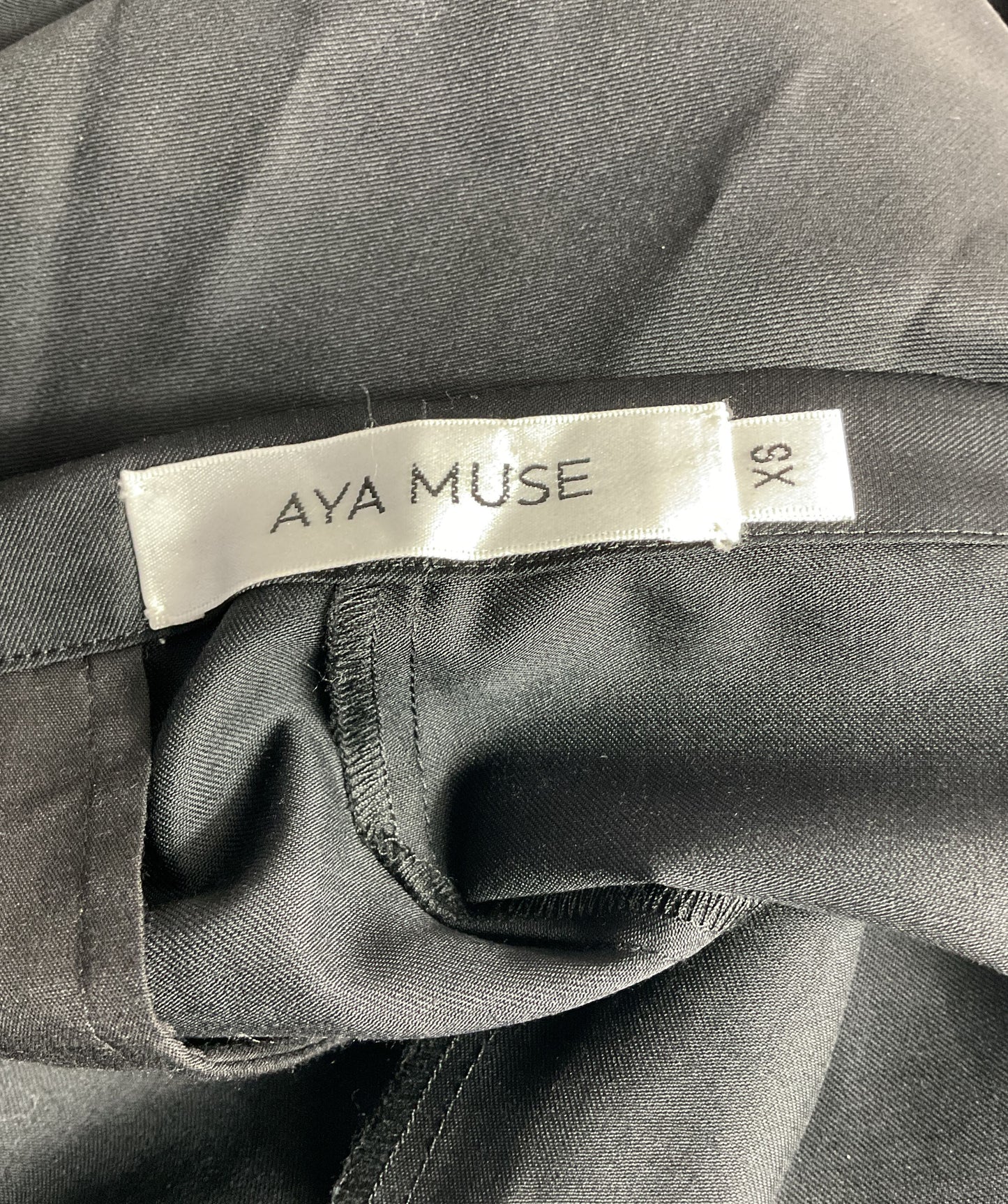 Aya Muse Drawstring Pants Black XS