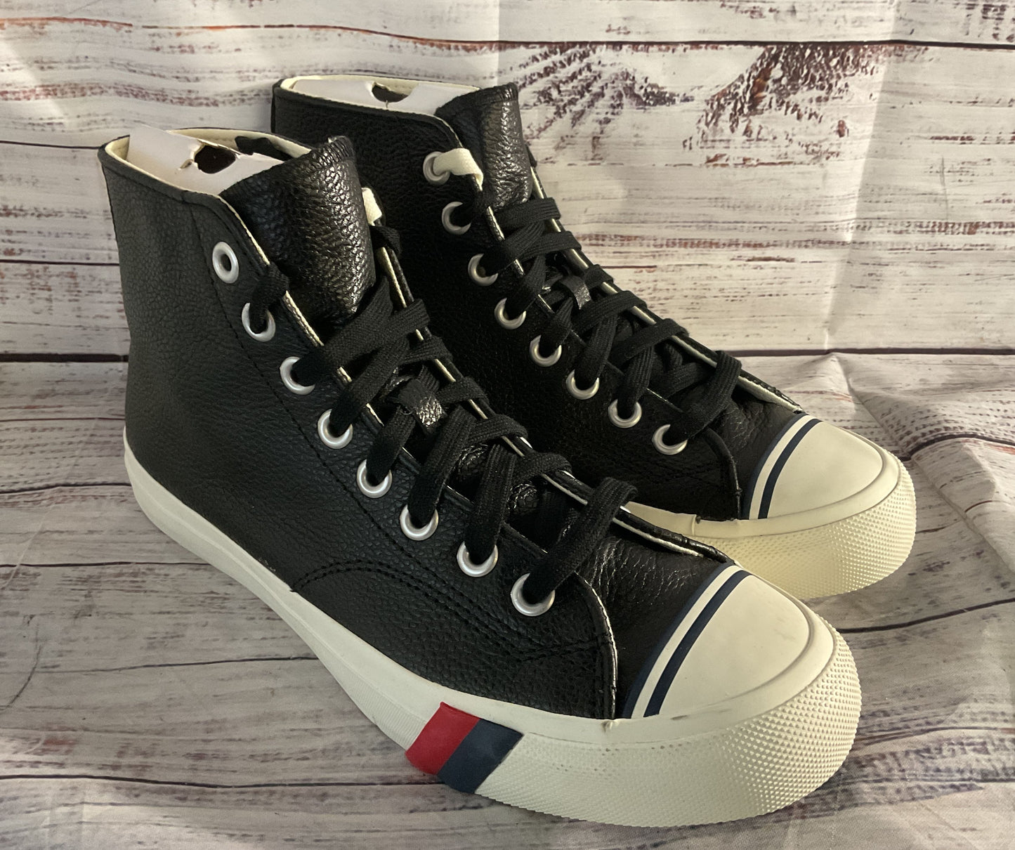 Keds Men's Royal Hi Lace Up Fashion Sneakers Black 8.5