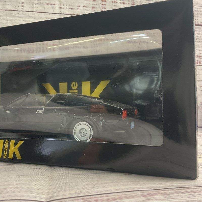 KK Scale Lamborghini Julpa 3500 Black Die Cast 1/8th Rocky Car Model Collectible