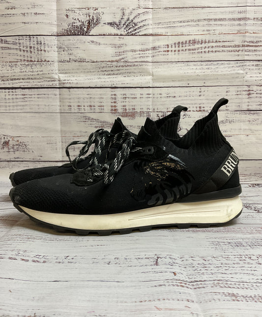 Bruno Magli Dion Sport Lace Up Black Athletic Shoe Men 12