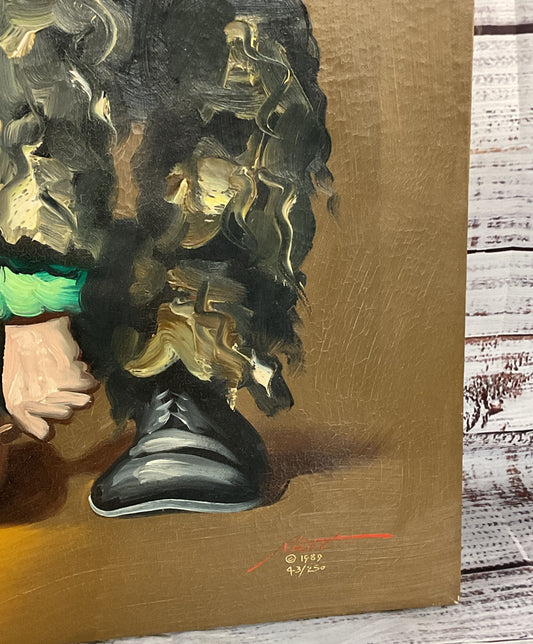 Rusty Rust Signed Painting by Emmett Kelly