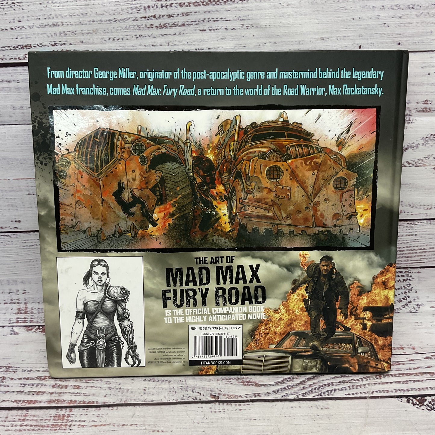The Art Of Mad Max: Fury Road George Miller Abbie Bernstein Hard Cover