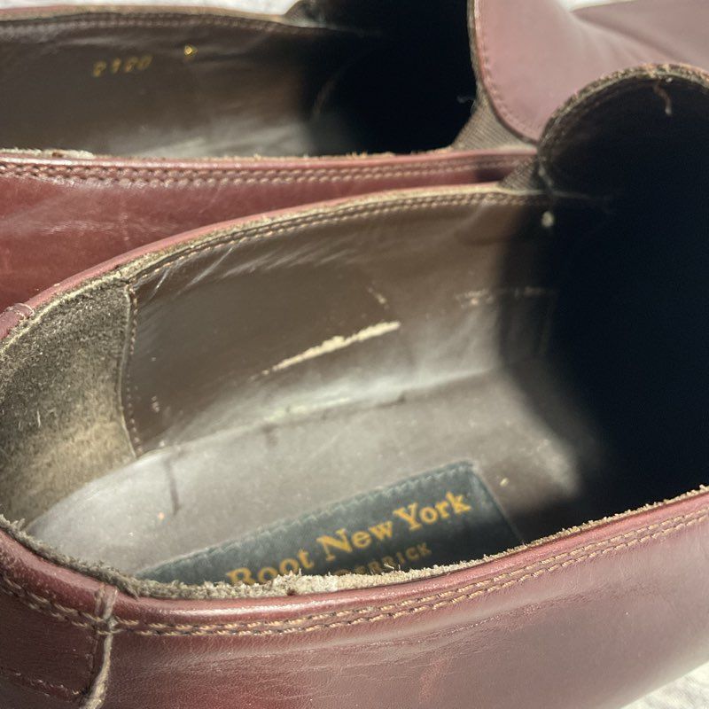 To Boot New York Burgundy Leather Loafer Dress Shoe Men's Size 8
