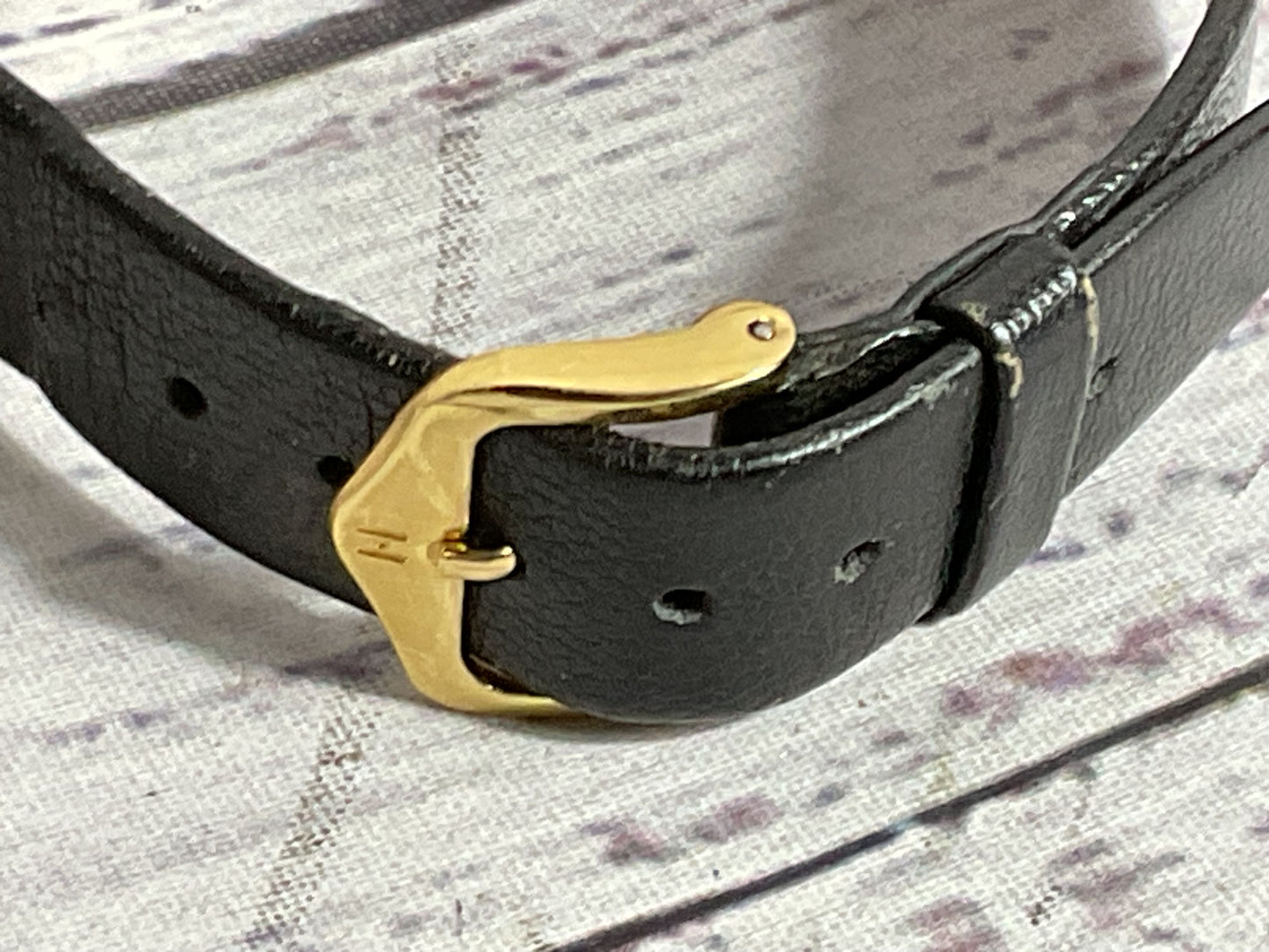 VTG. FAVRE-LEUBA Gold Plated Winding Watch (MISSING CROWN)