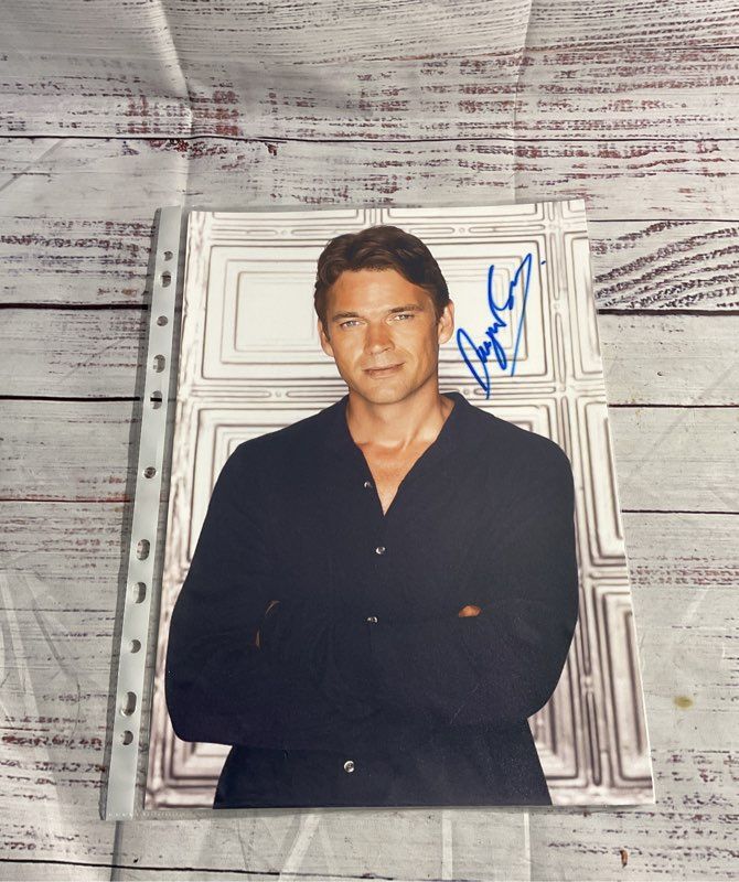 Dougray Scott Autograph Photo 12x8 Signed With COA