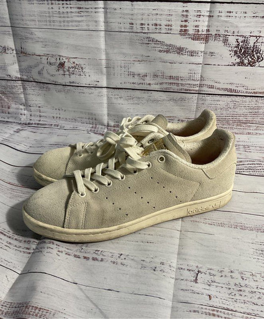 Adidas Stan Smith Men's Gray Suede Sneakers Size 10