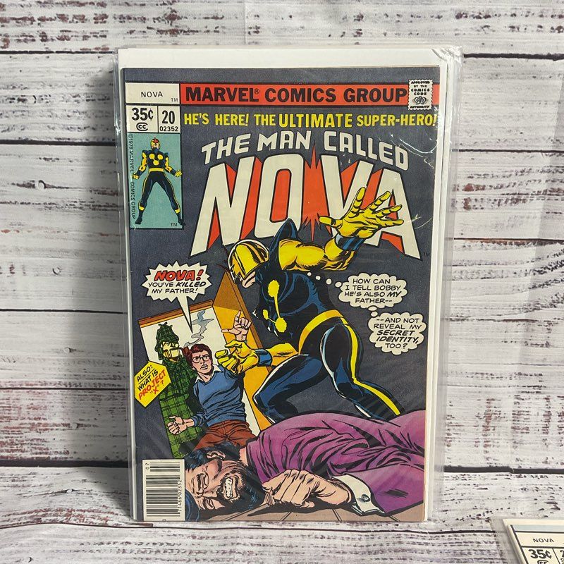 Lot Of 7 Vtg. Man Called Nova Marvel Comics 3 5 11 16 20 21 Ungraded