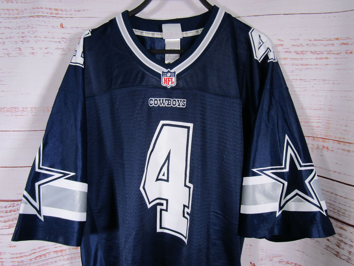 NFL Dallas Cowboys Dak Prescott Jersey Size L
