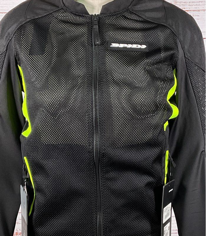Spidi Men's Super Net Motorcycle Jacket Black M