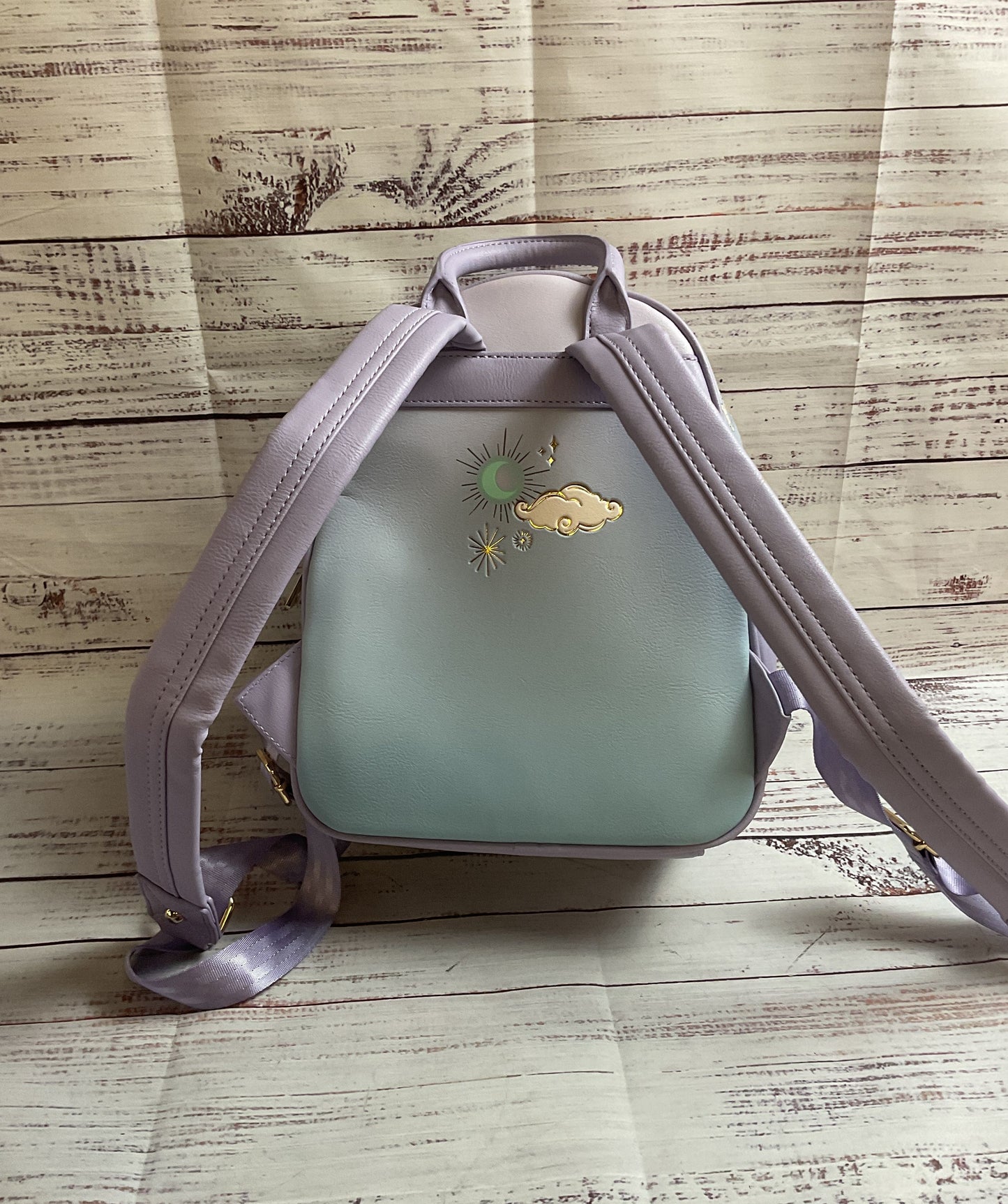 Disney Our Universe Aladdin Beaded Lavender Backpack