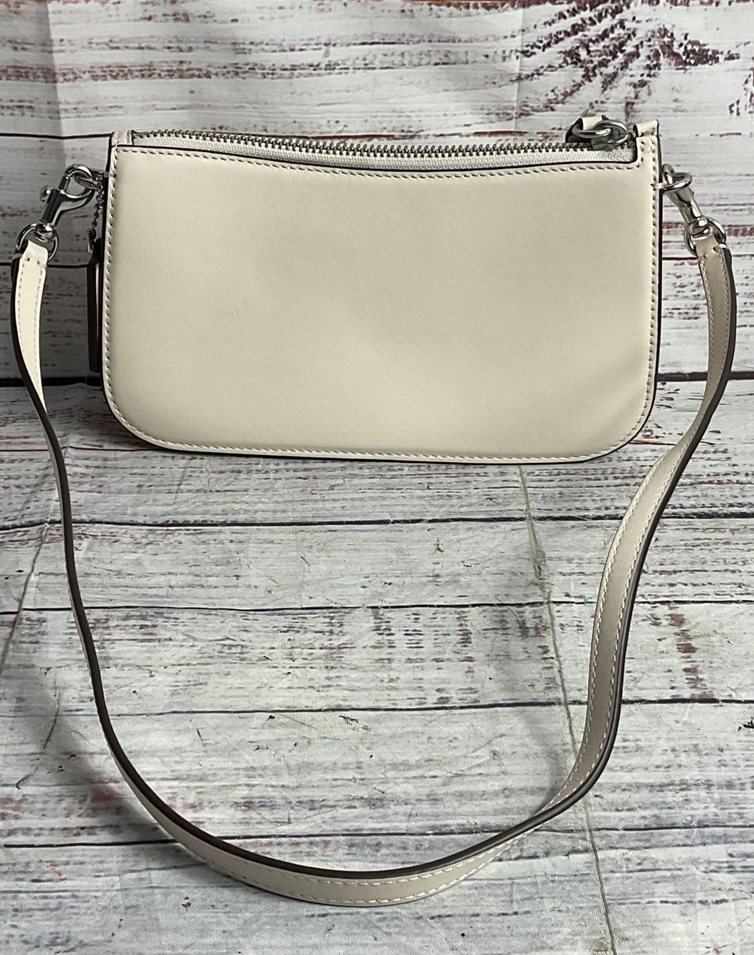 Coach Leather Lil Nas X Drop Penn Shoulder Bag Chalk