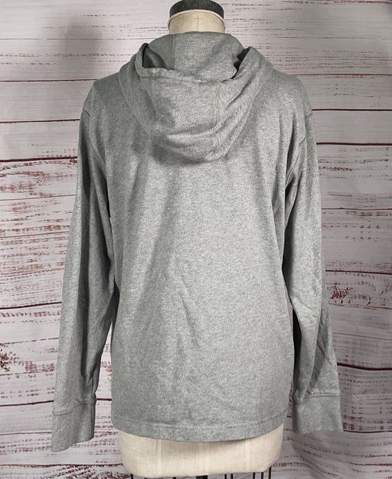 Nike Men's Pullover Drawstring Hoodie Gray L
