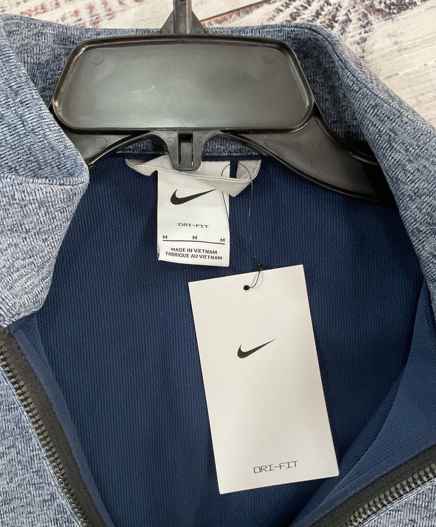 NWT Men's Nike Dri Fit Blue Shirt Size M