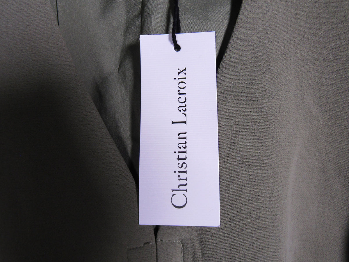 Christian Lacroix Women's Green Vest Size 6