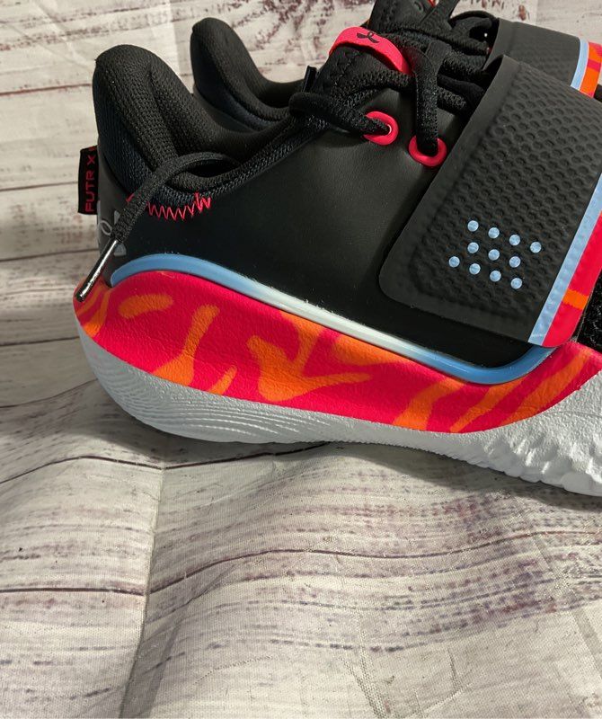 Under Armour Flow FUTR X Basketball Unisex Sneakers Size 8.5M / 10W Black