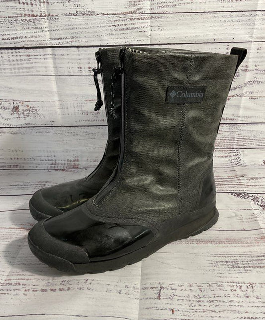 Men's Columbia Omni Heat Waterproof Rubberized Boots Size 10