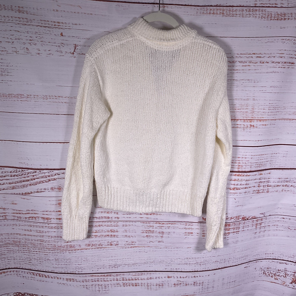 Naadam White Knit Button Up Sweater Cardigan - Size XS