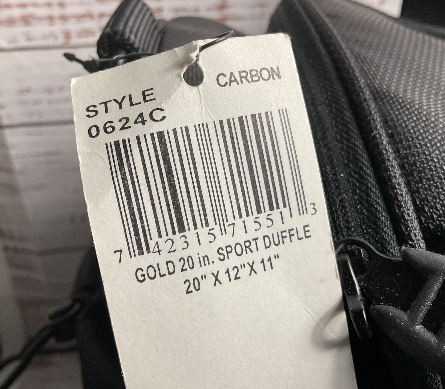 Tumi Boston 2Way Ballistic Nylon 20" Duffle Bag Black